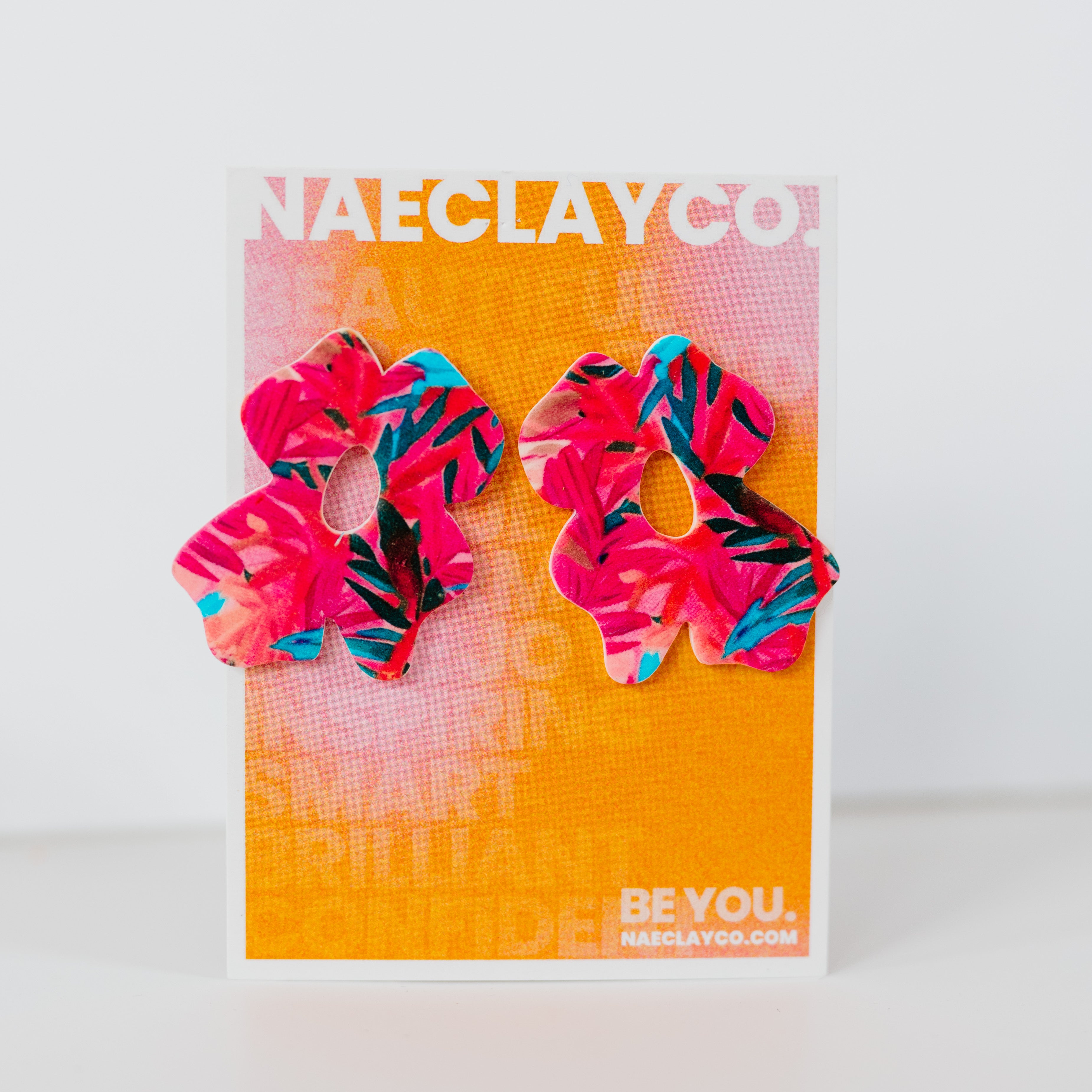 Tropical Floral Earring Collection