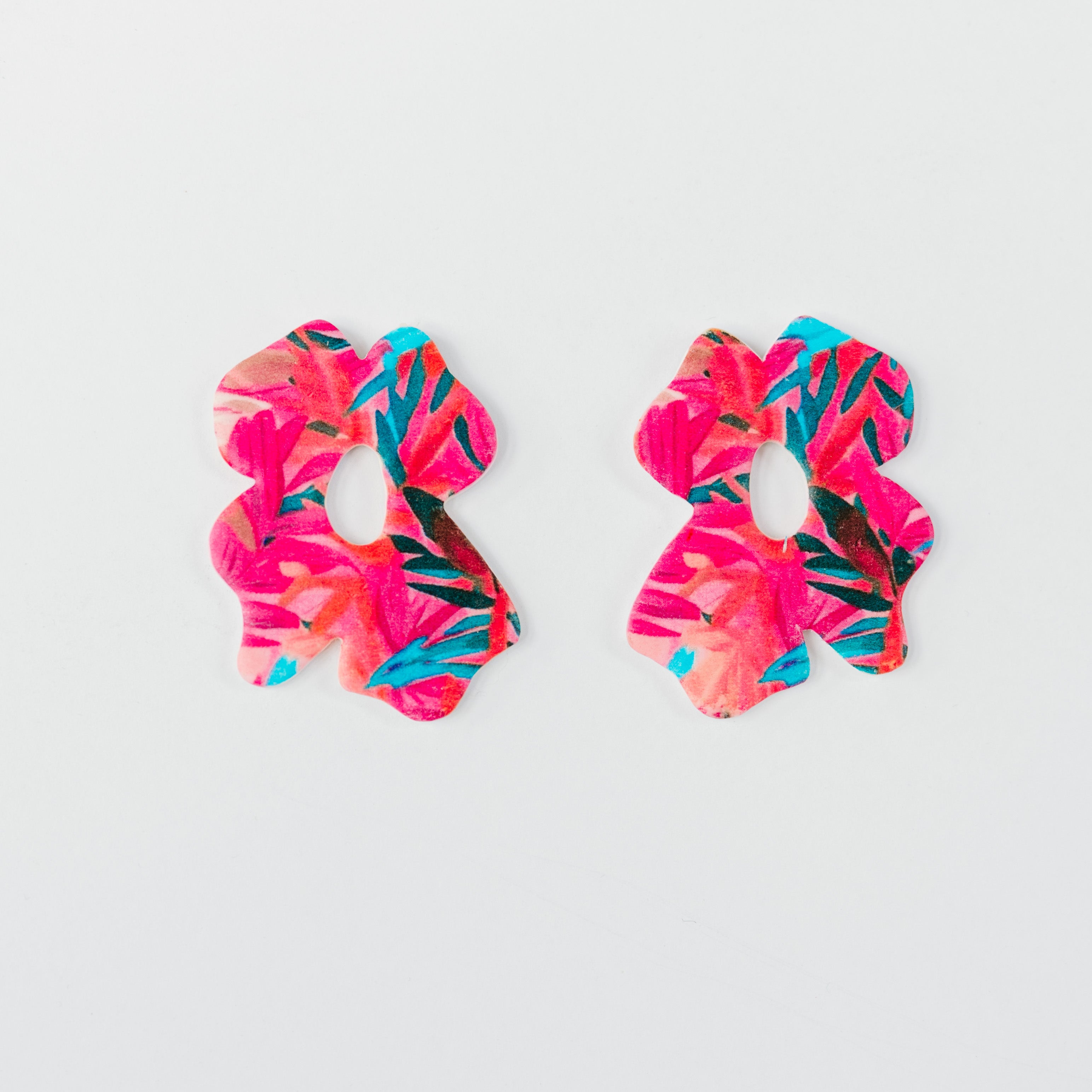Tropical Floral Earring Collection