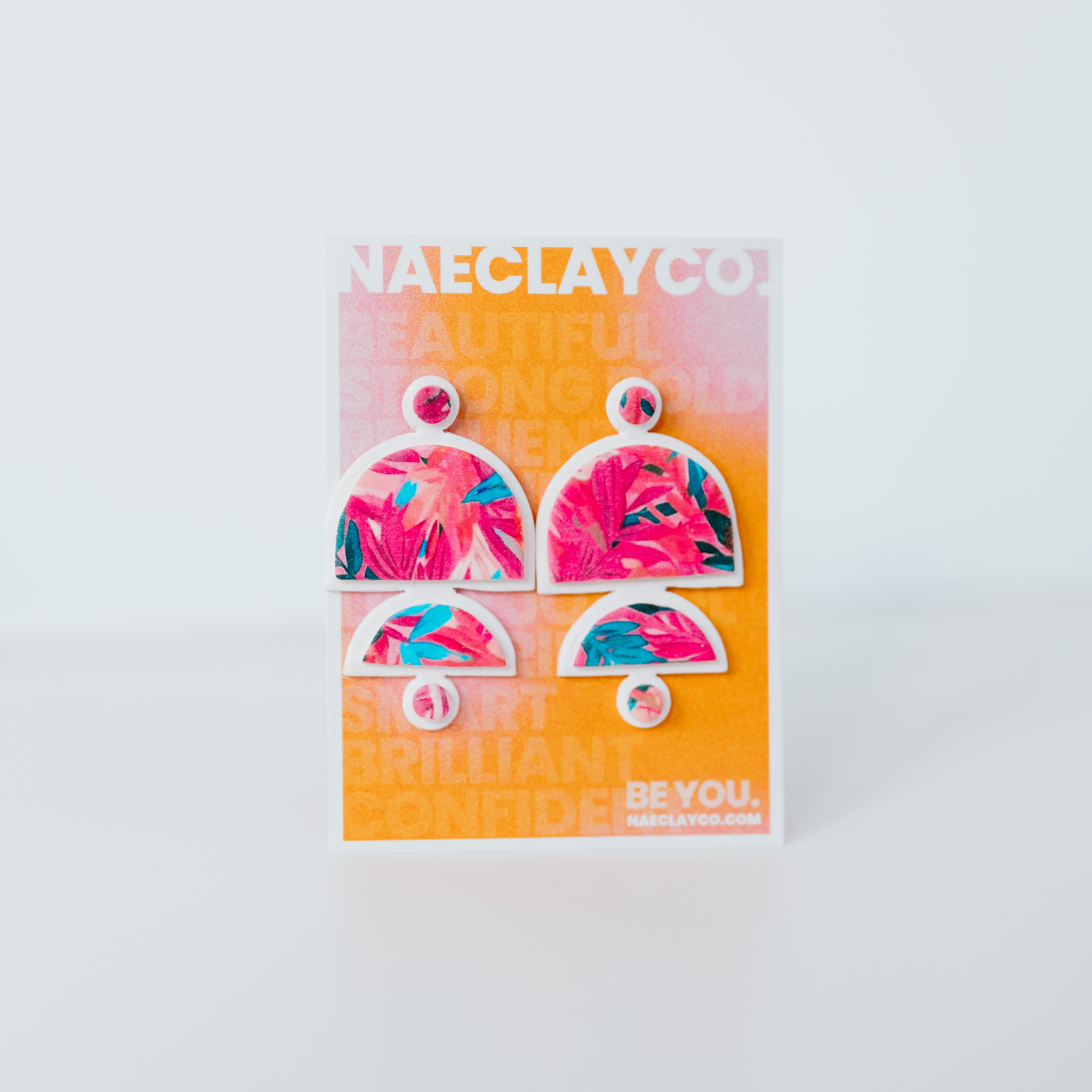 Tropical Floral Earring Collection