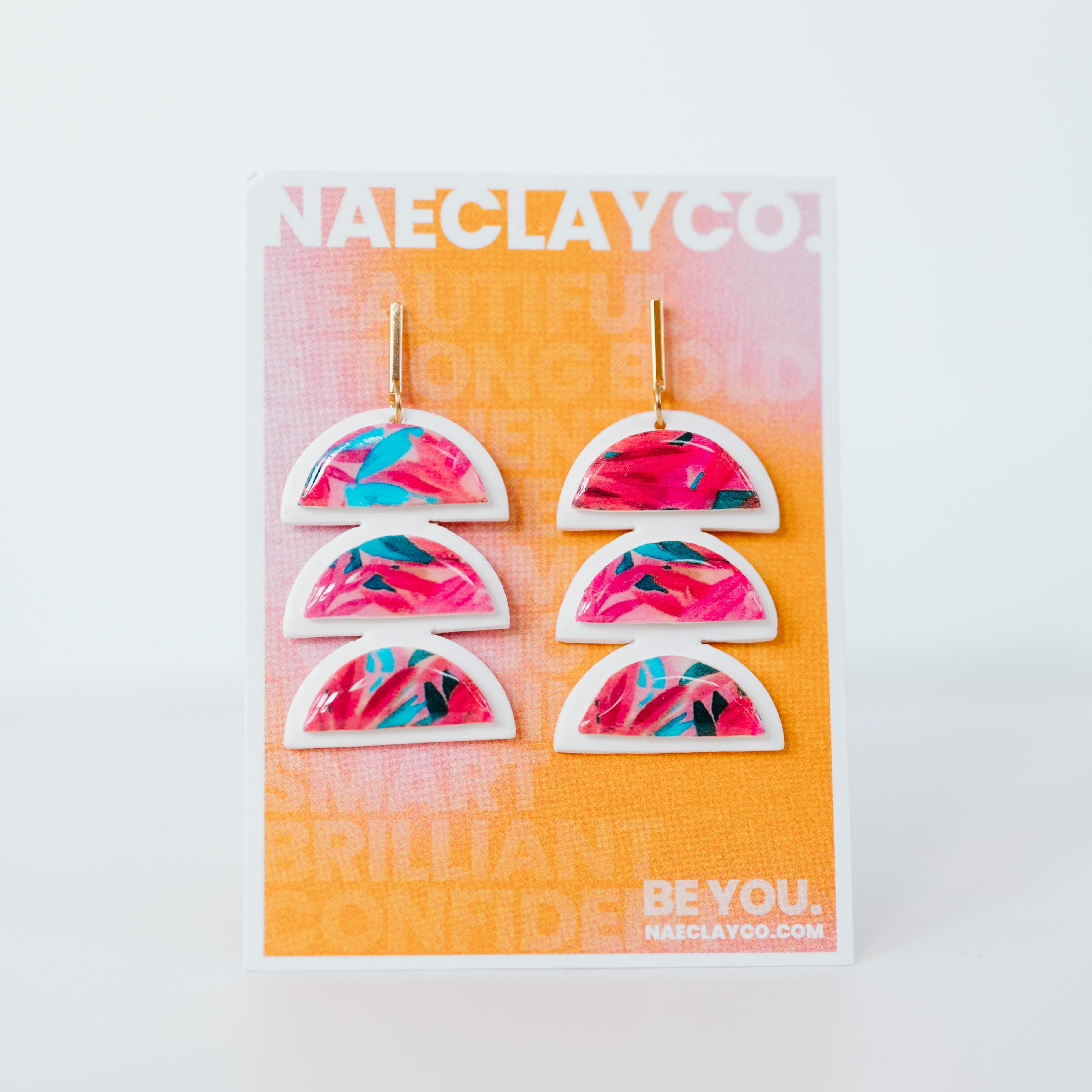 Tropical Floral Earring Collection