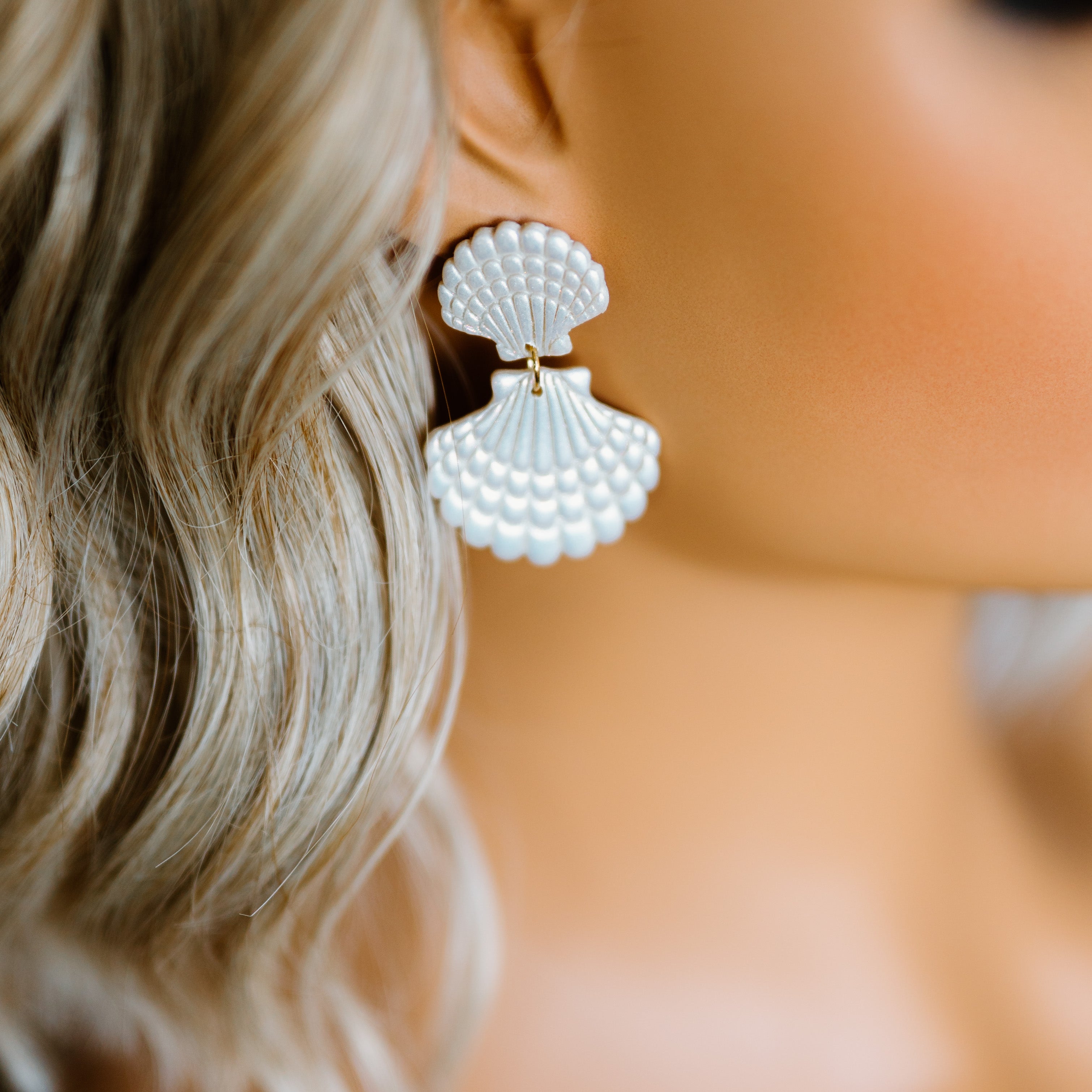 Shellbound Iridescent Earring Collection