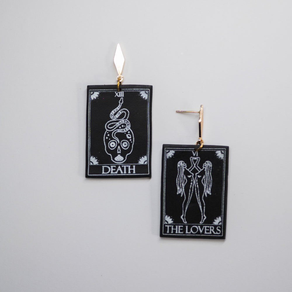 Tarot Card Earrings