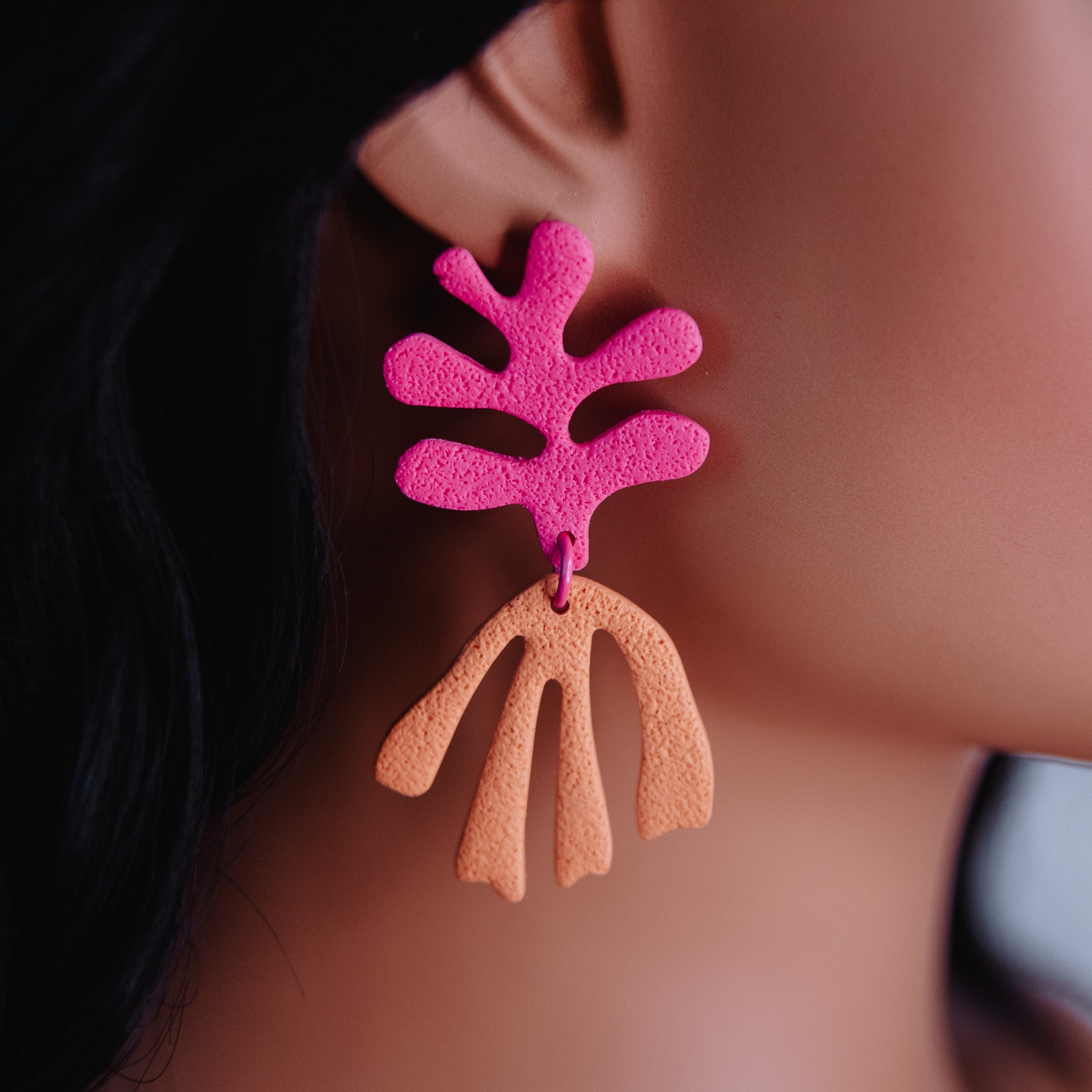 Colorful Matisse Dangle Earrings