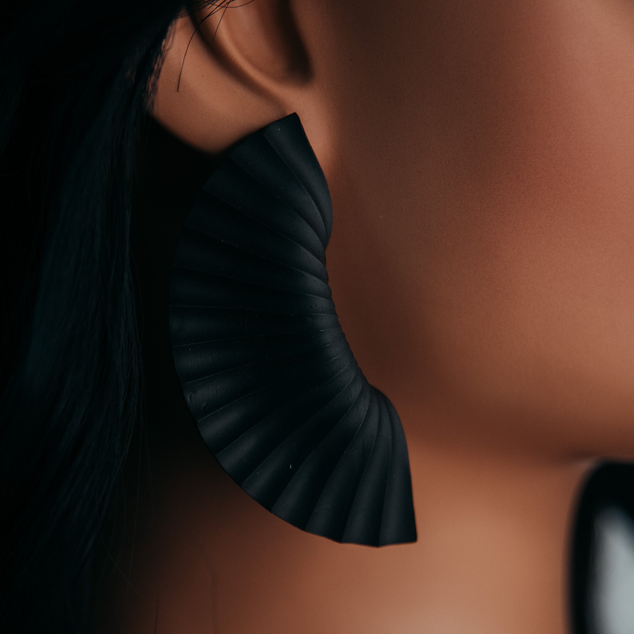 Fan Statement Earrings