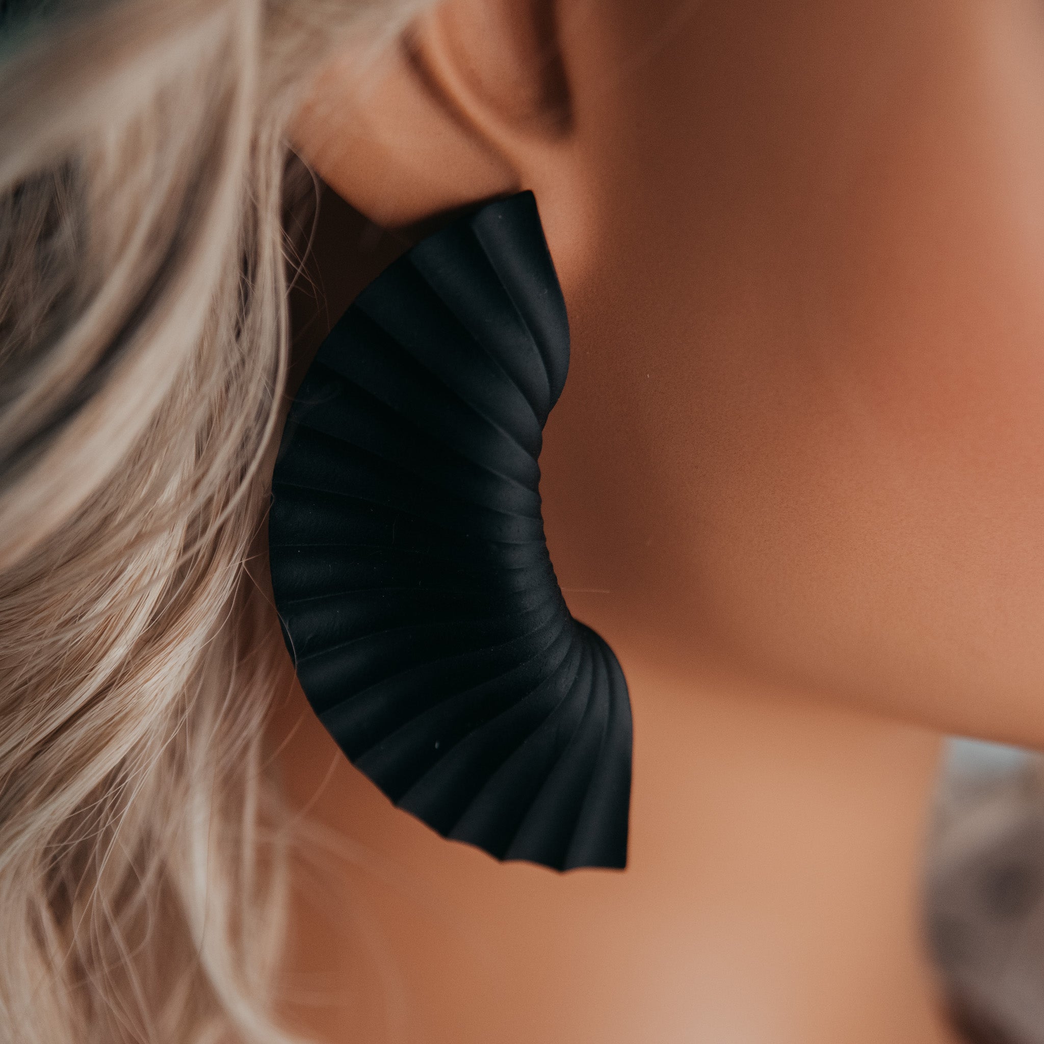 Fan Statement Earrings