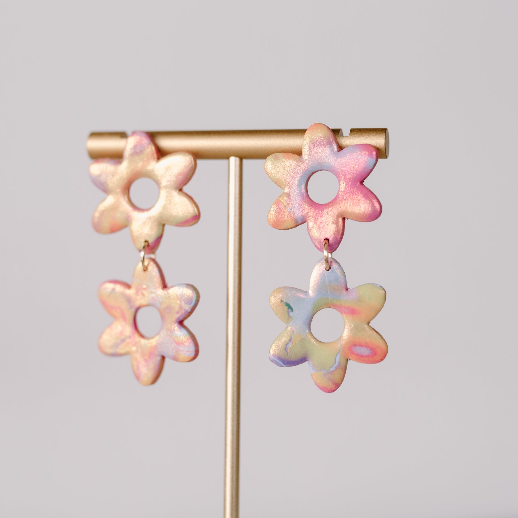 Tie-Dye Retro Dangle Earring Collection
