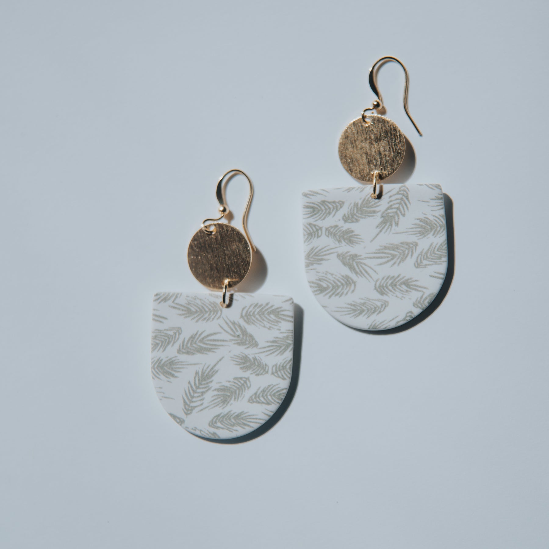 Pampas Floral Dangle Earrings