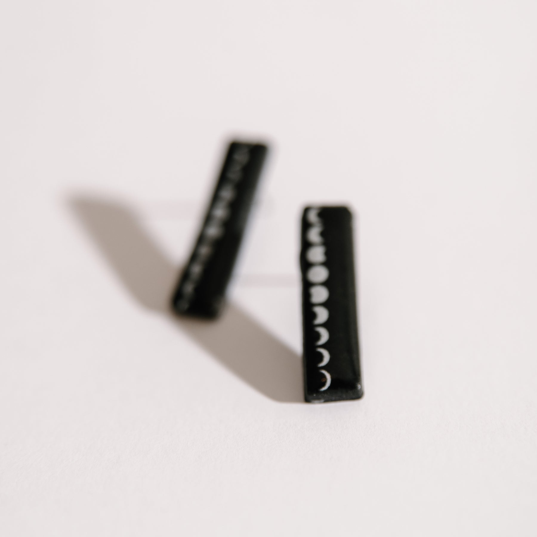 Moon Phase Stud Earrings