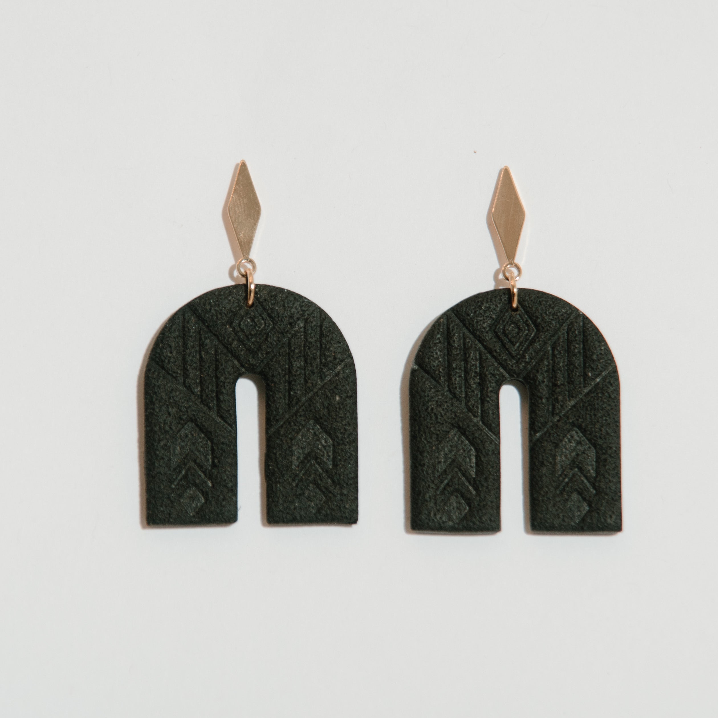 Aztec Arched Earrings