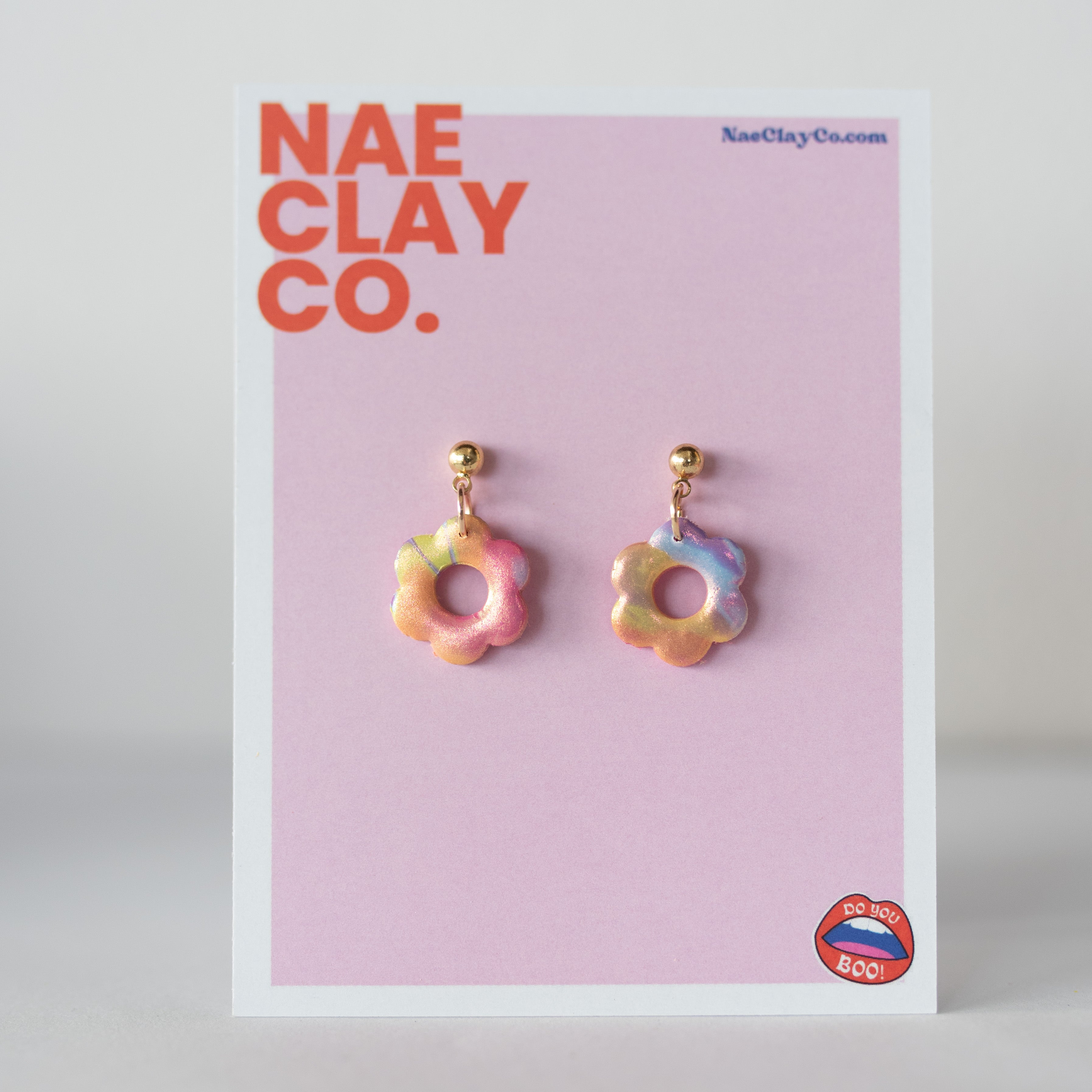 Tie-Dye Retro Dangle Earring Collection