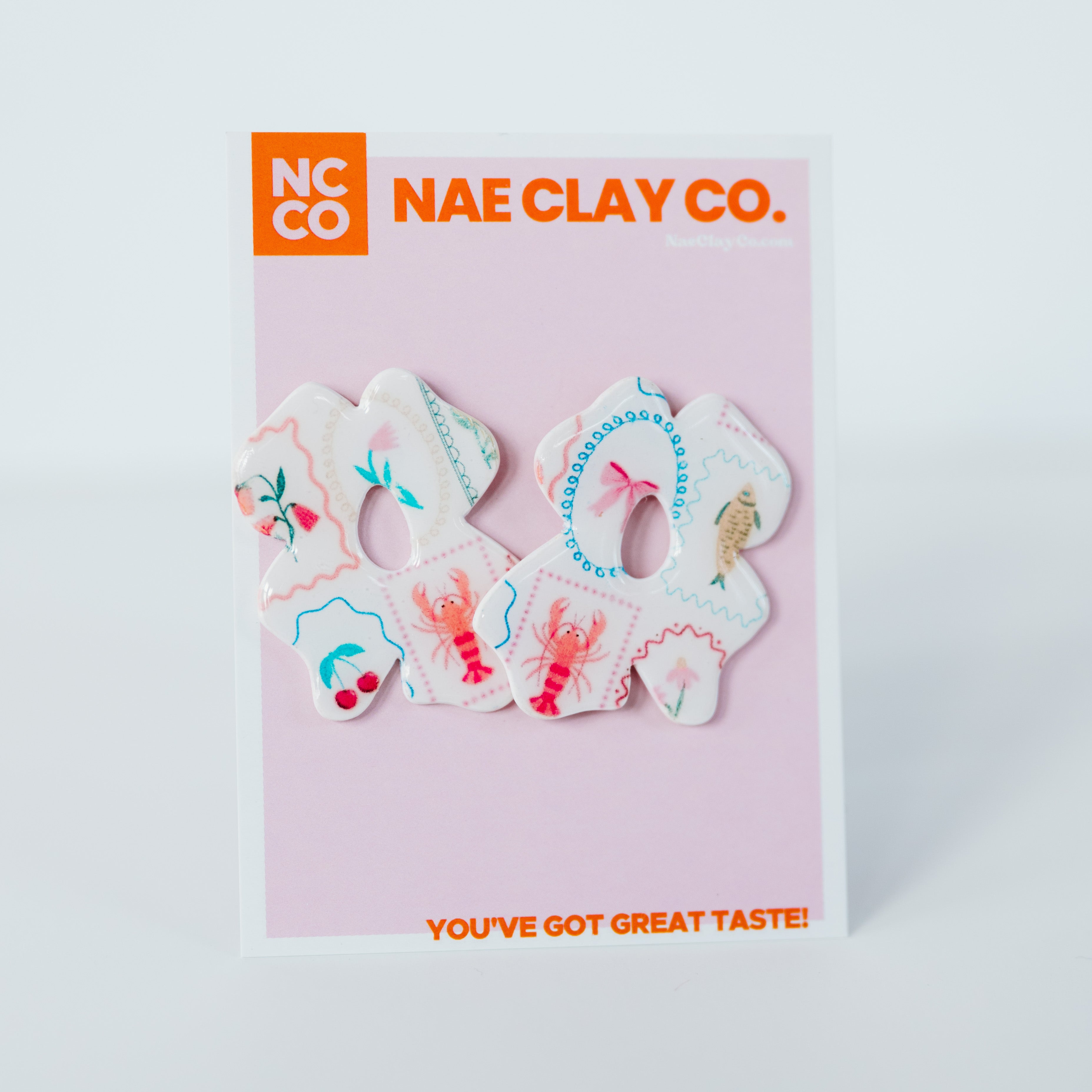 Seaside Floral Post Earrings