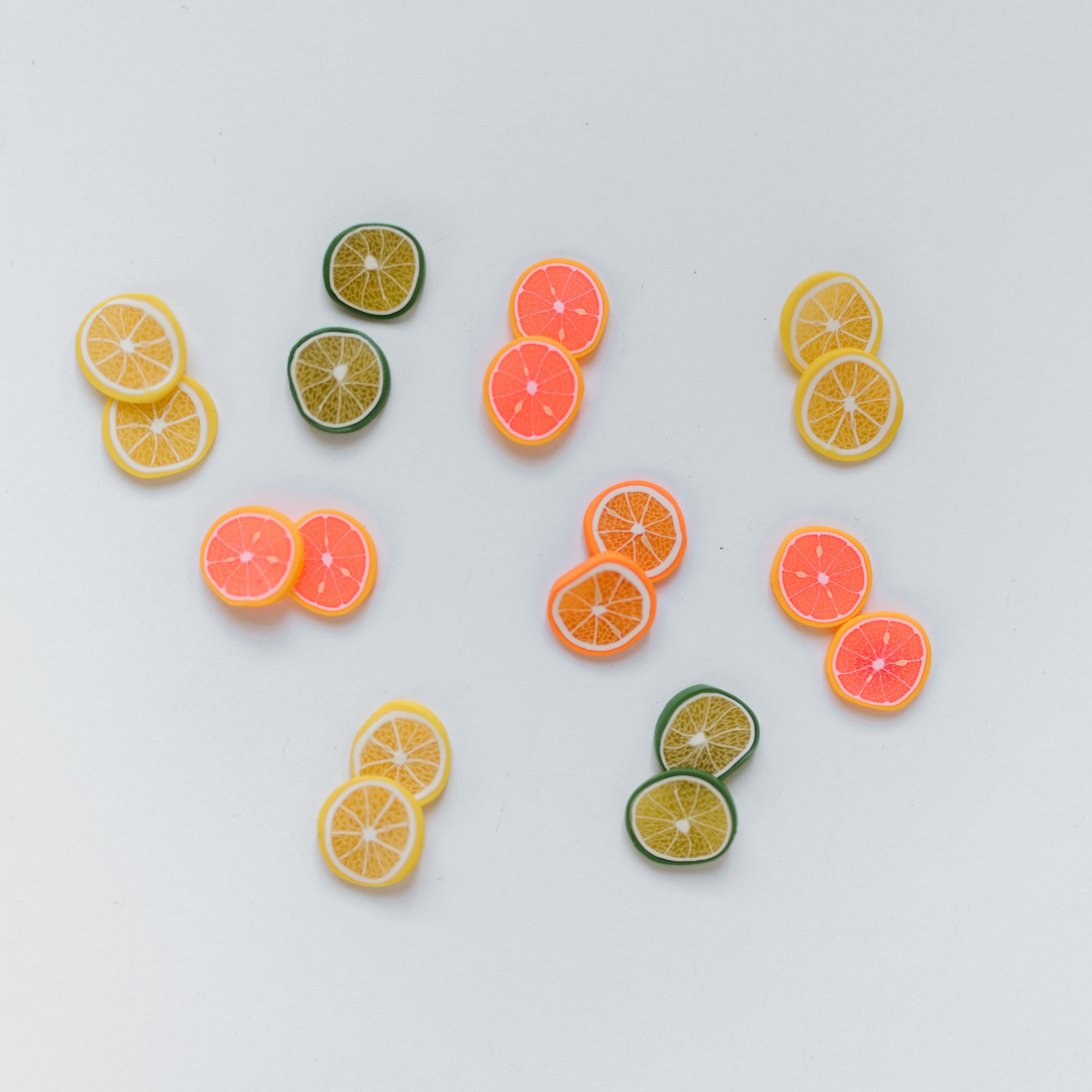 Citrus Pinwheel Studs