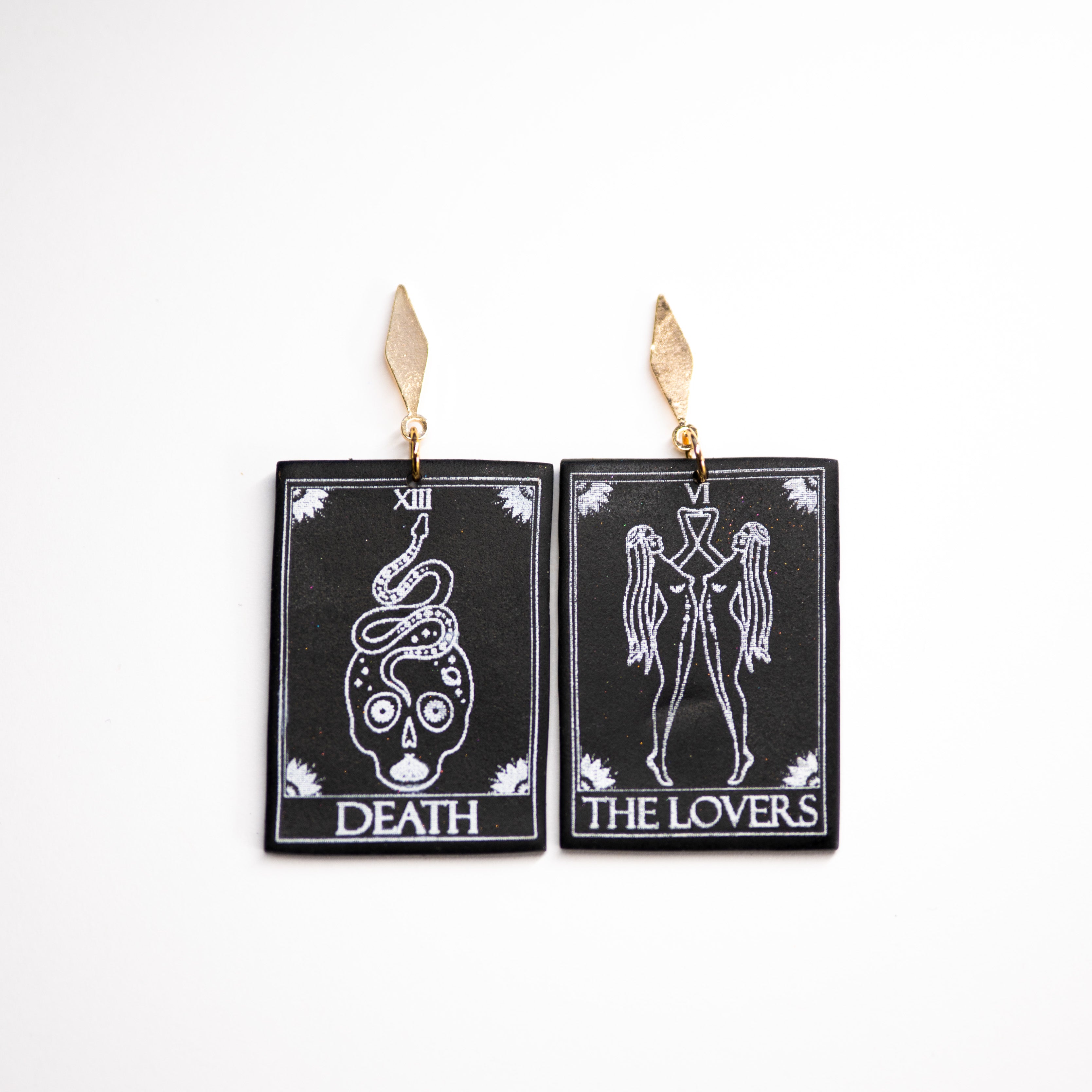 Tarot Card Earrings