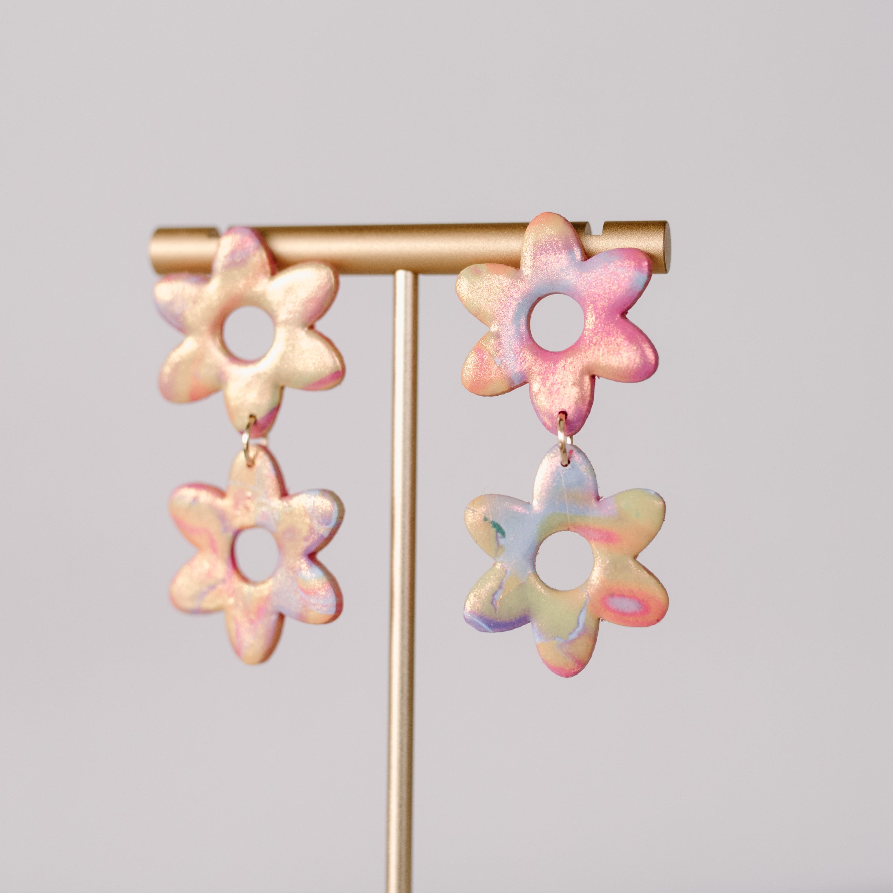 Tie-Dye Retro Dangle Earring Collection