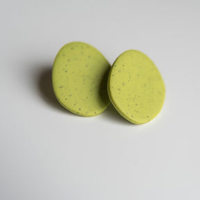 Lime Green Series | Statement Polymer Clay Earrings