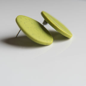 Lime Green Series | Statement Polymer Clay Earrings