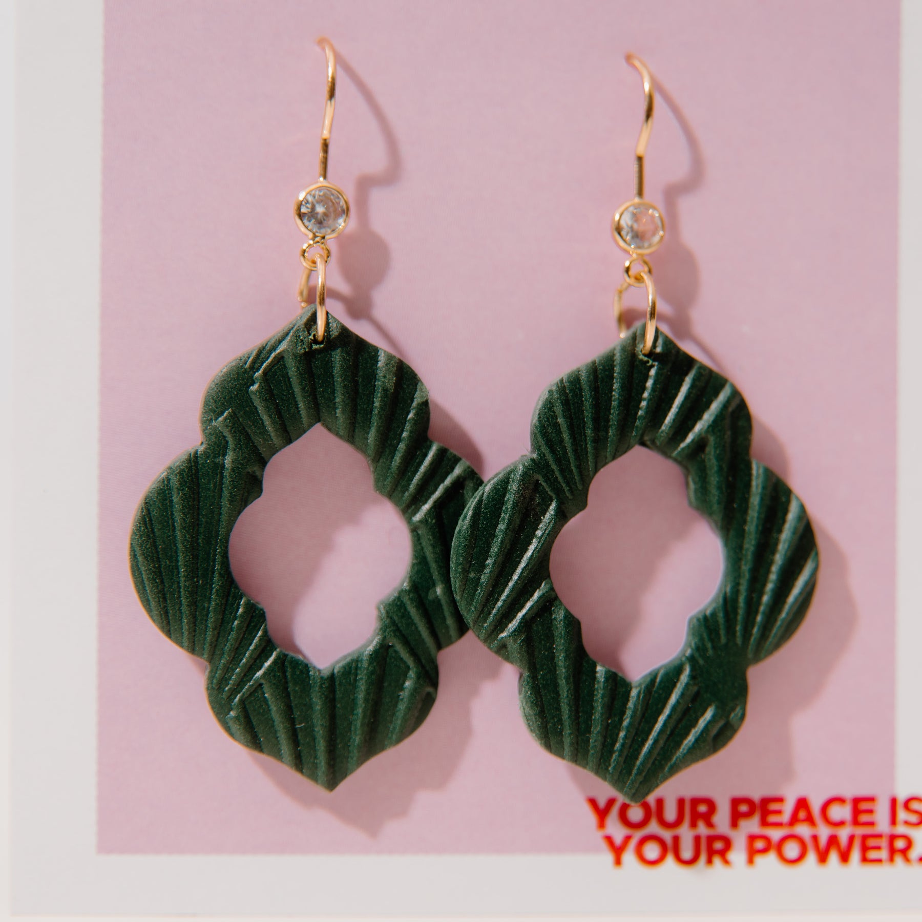 Evergreen Dangle Earrings