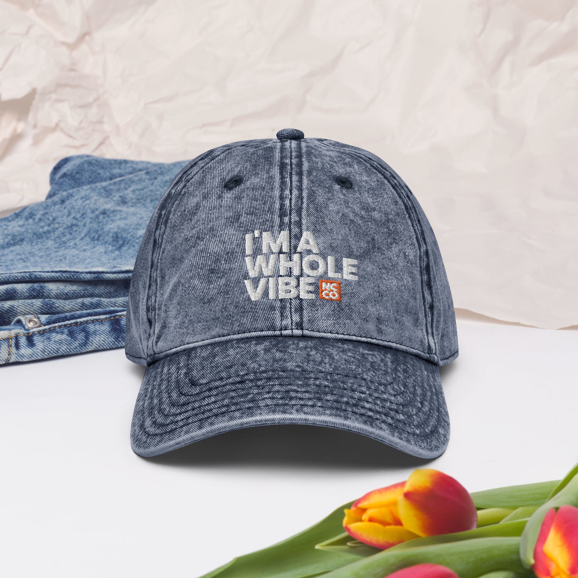 Vintage Cotton Twill Dad Cap
